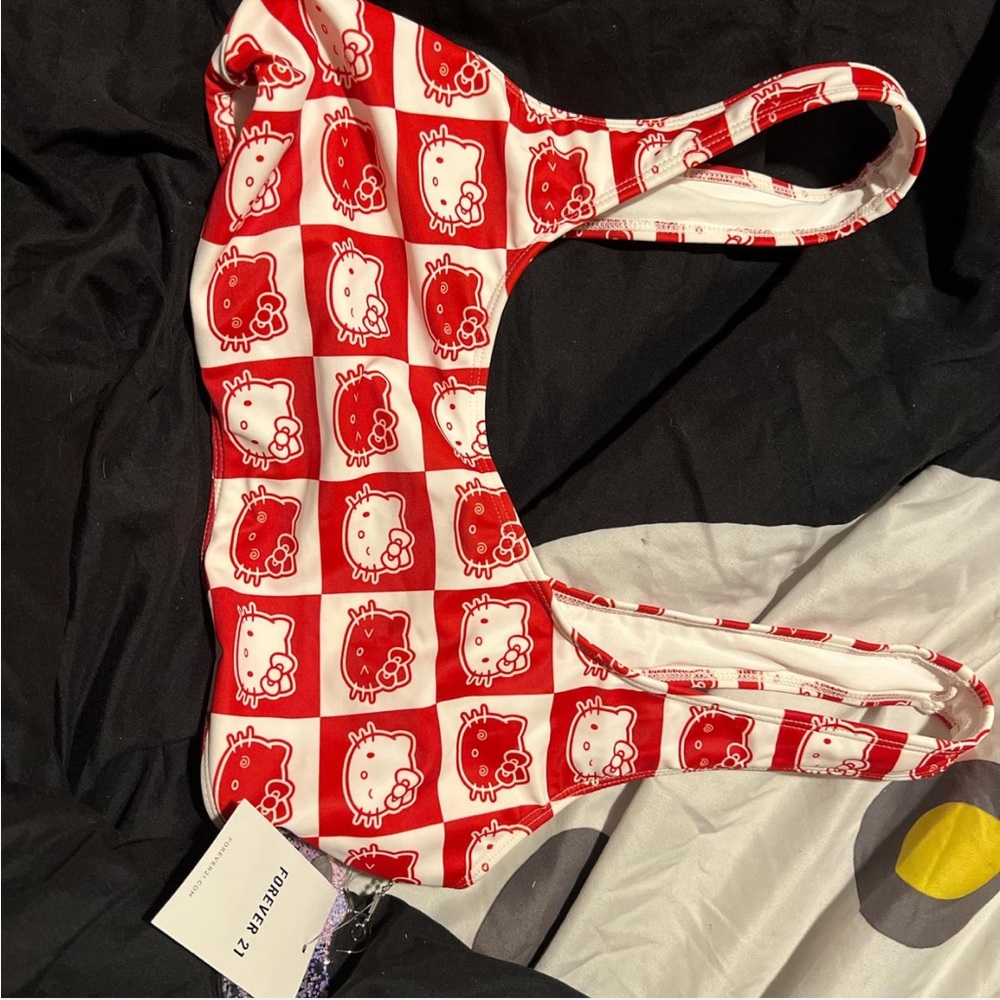 Hello Kitty Red Bikini top *TOP ONLY*